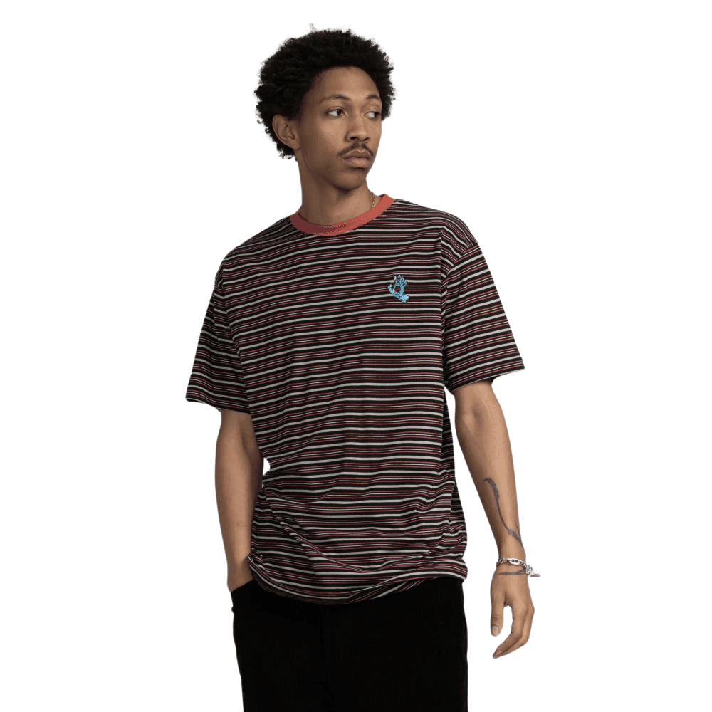 Santa Cruz Mini Hand Stripe Tee