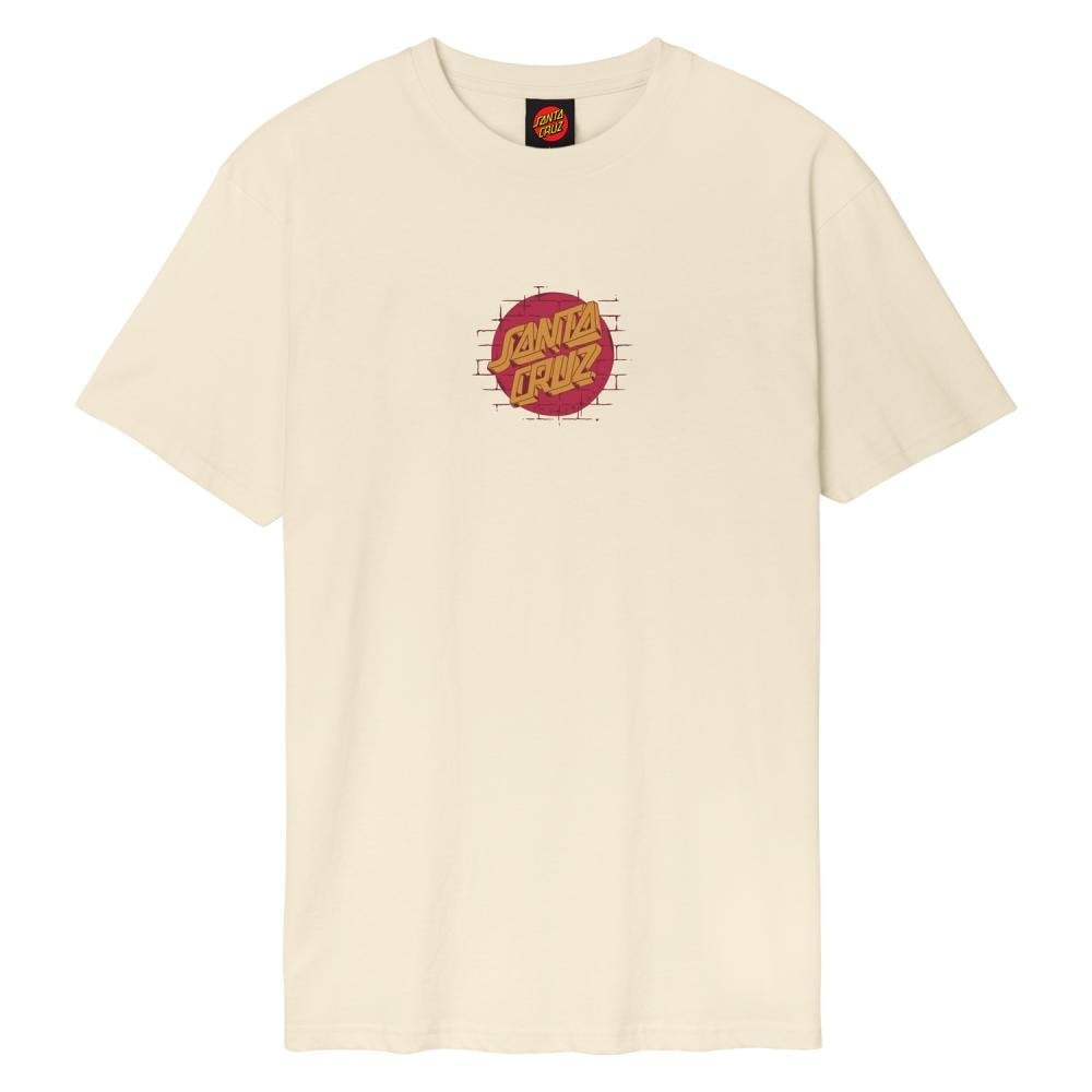 Santa Cruz Scrawl Brick Dot Front Tee