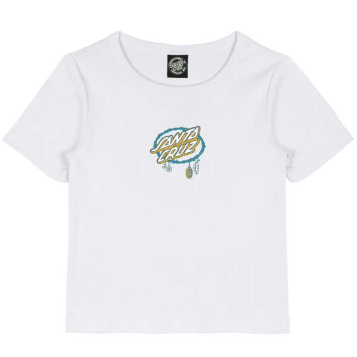 Santa Cruz Barbed Oval Dot Front T-Shirt