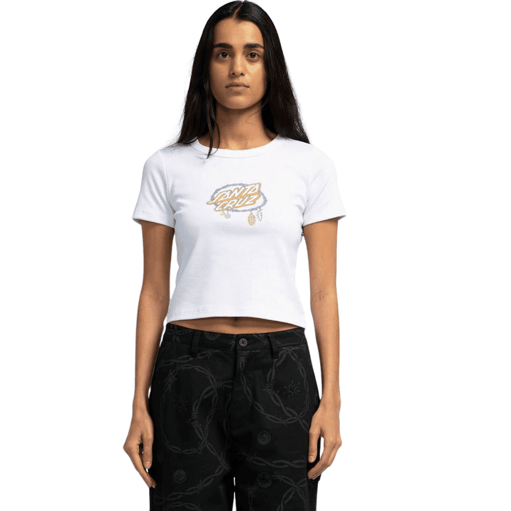 Santa Cruz Barbed Oval Dot Front T-Shirt