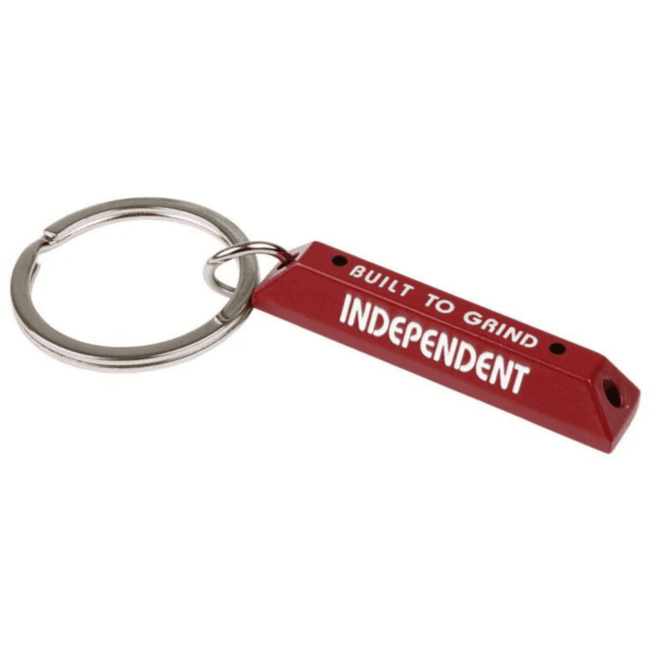 Independent Red Curb Keychain