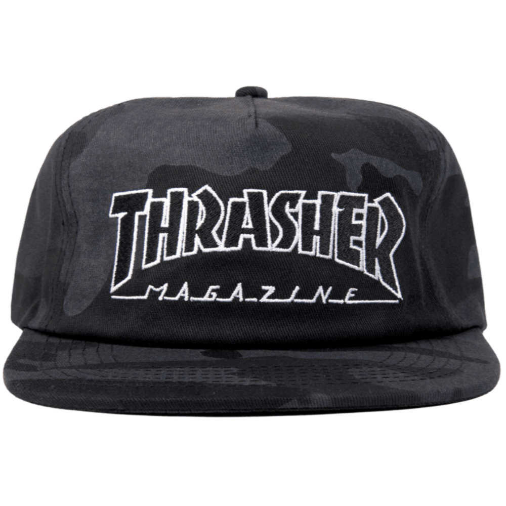 Thrasher Outlined Snapback Cap