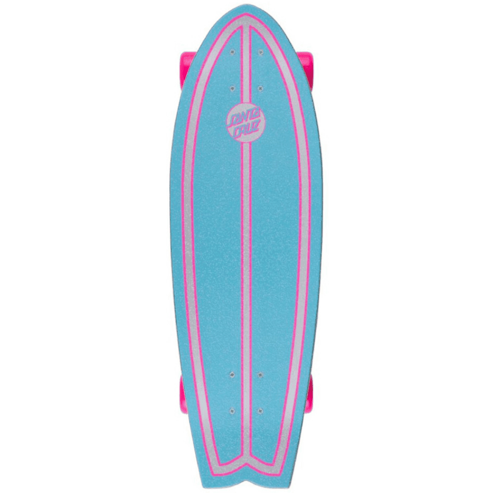 Santa Cruz  Prismatic Dot Shark Complete Cruiserboard