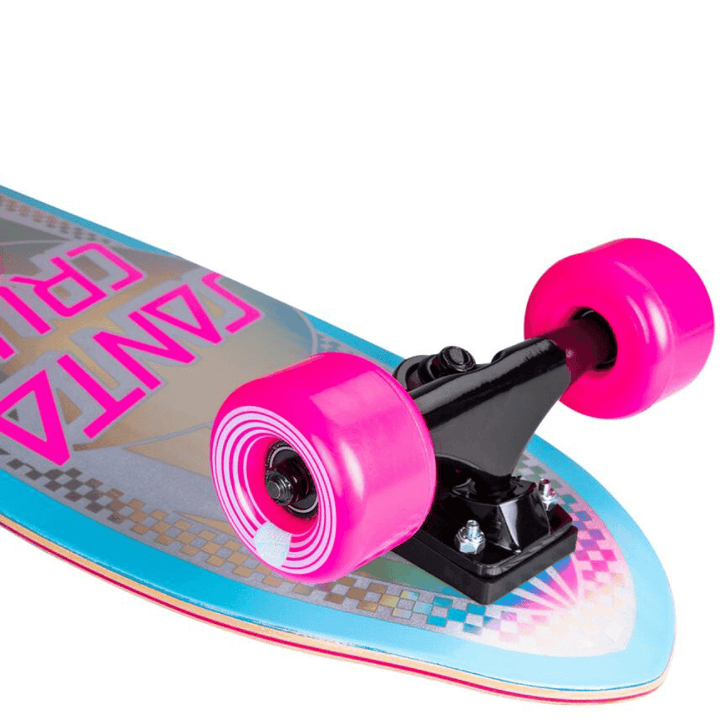 Santa Cruz  Prismatic Dot Shark Complete Cruiserboard