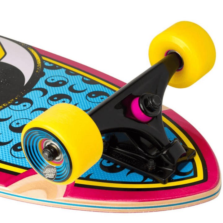 Santa Cruz  Yin Yang Dot Pintail Complete Cruiserboard