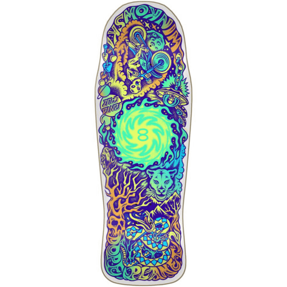 Santa Cruz  Winkowski Dope Planet Shaped Skate Deck
