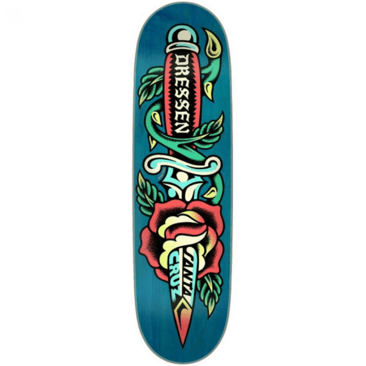 Santa Cruz  Dressen Rose Dagger Pro Skate Deck