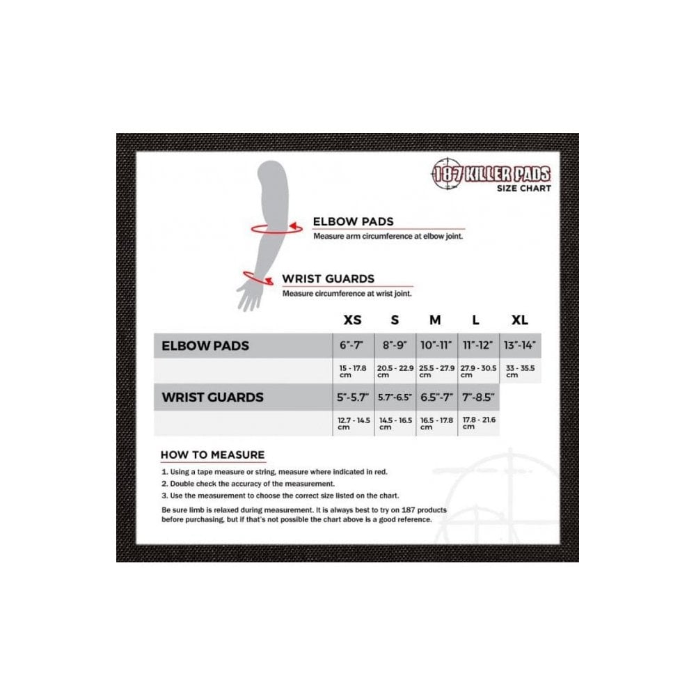 187 Killer Pads Combo Pack Knee &amp; Elbow Pads