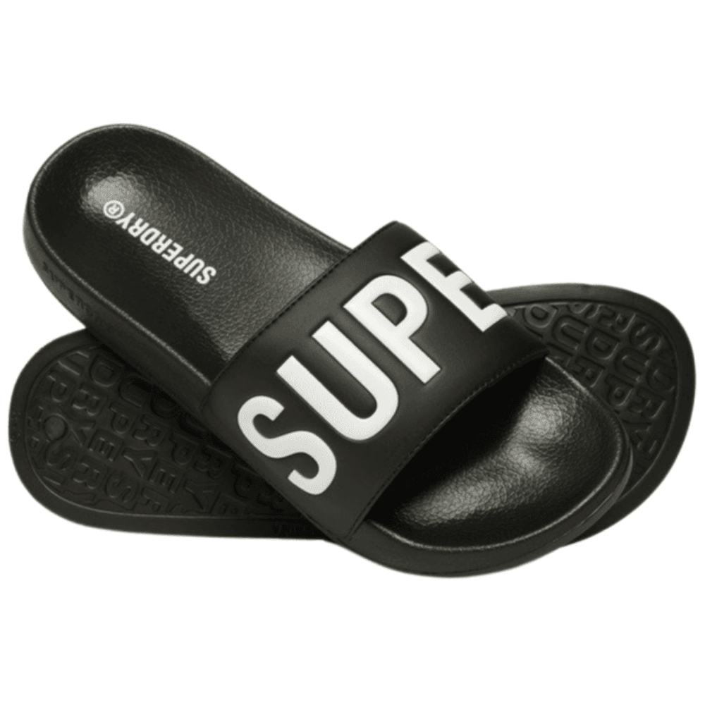Superdry Core Graphic Pool Slides