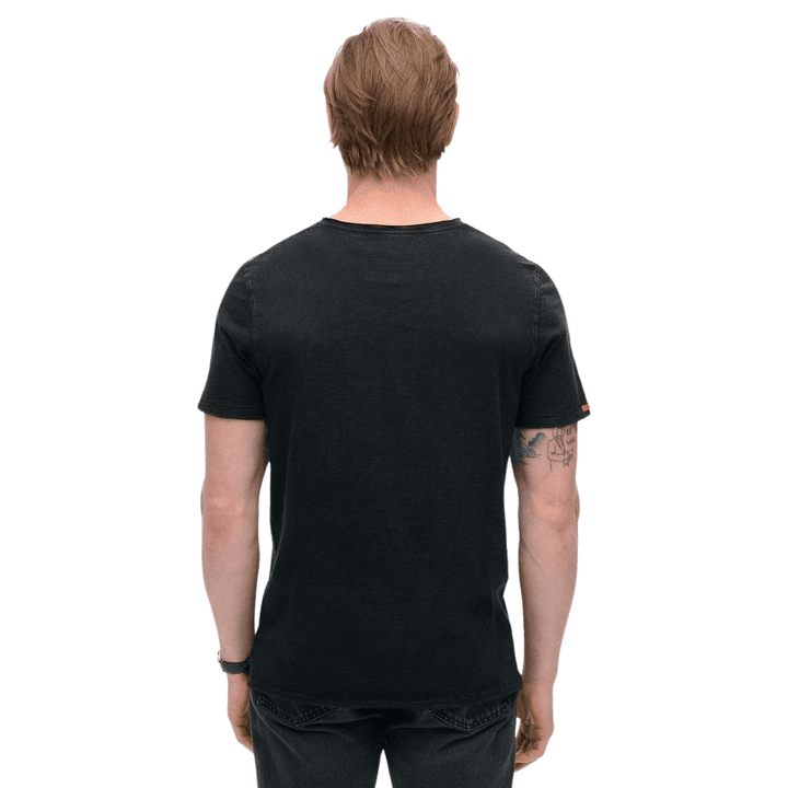 Superdry Raw Edge Slub V T-Shirt