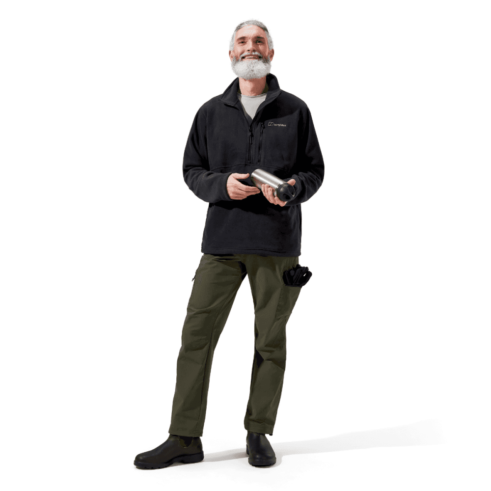 Berghaus Mens Prism Polartec Half Zip Fleece