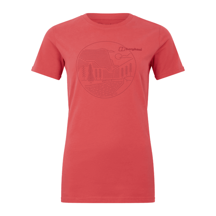 Berghaus Linear Landscape T Shirt Women&