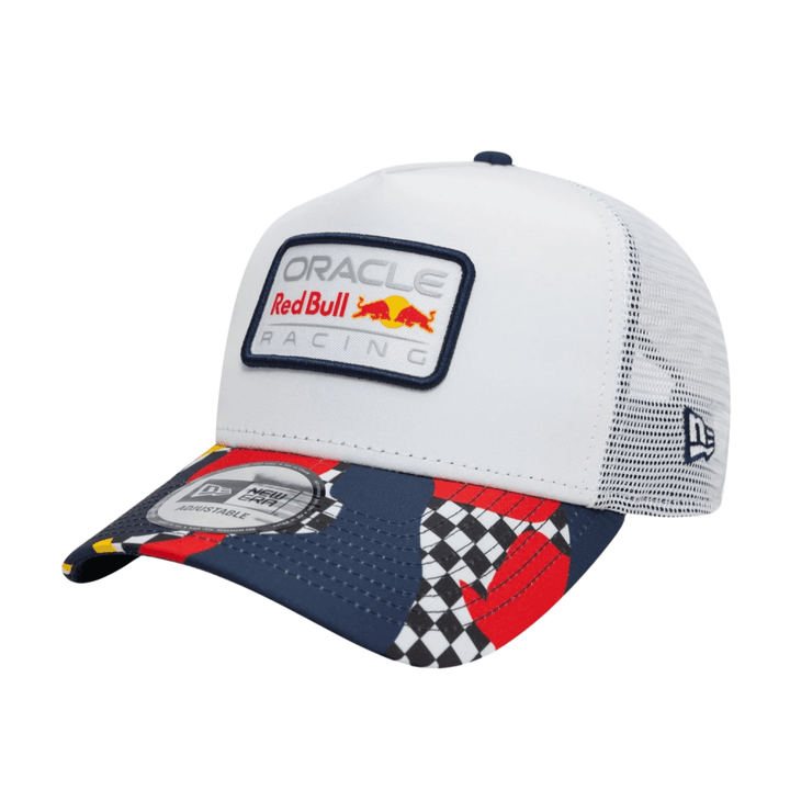New Era Red Bull Racing Abstract E-Frame Trucker Cap