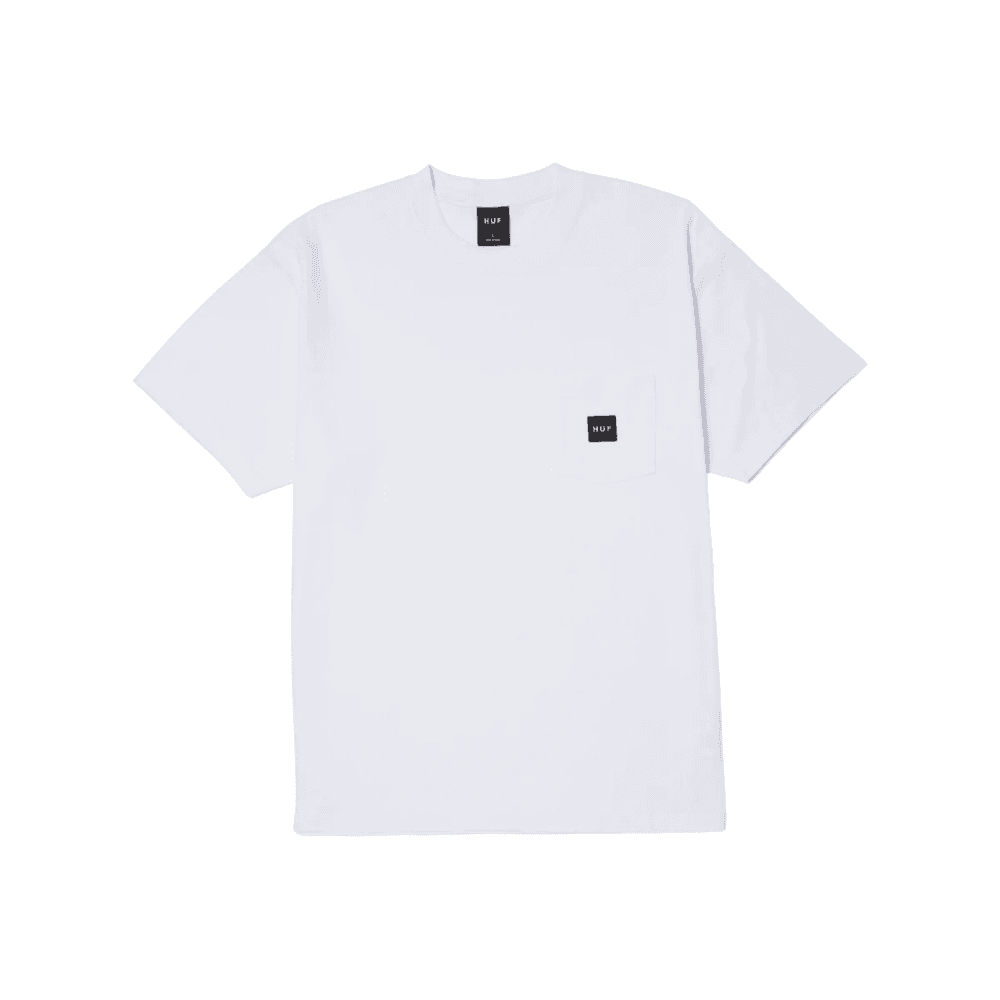 Huf Set Box Logo Short Sleeved Pocket T-Shirt