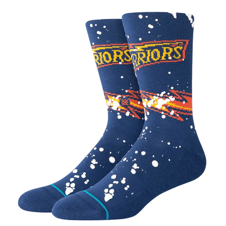 Stance Overspray Golden State Warriors Socks