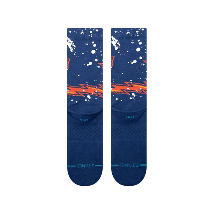 Stance Overspray Golden State Warriors Socks