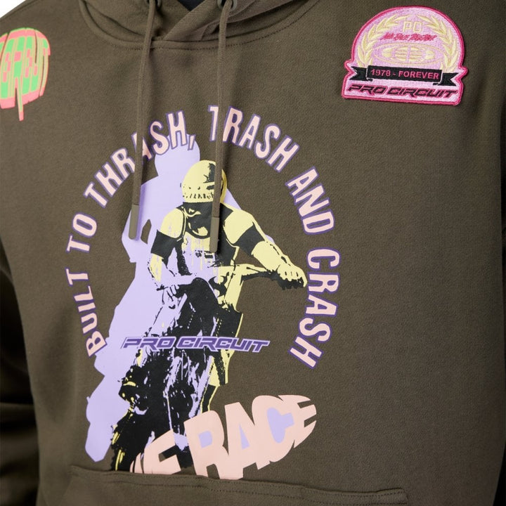 Fox Pro Circuit Oversized Fleece PO Hoodie