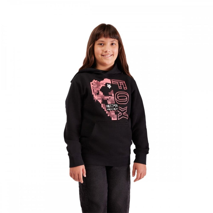 Fox Yth Image Skull Fleece PO Hoodie