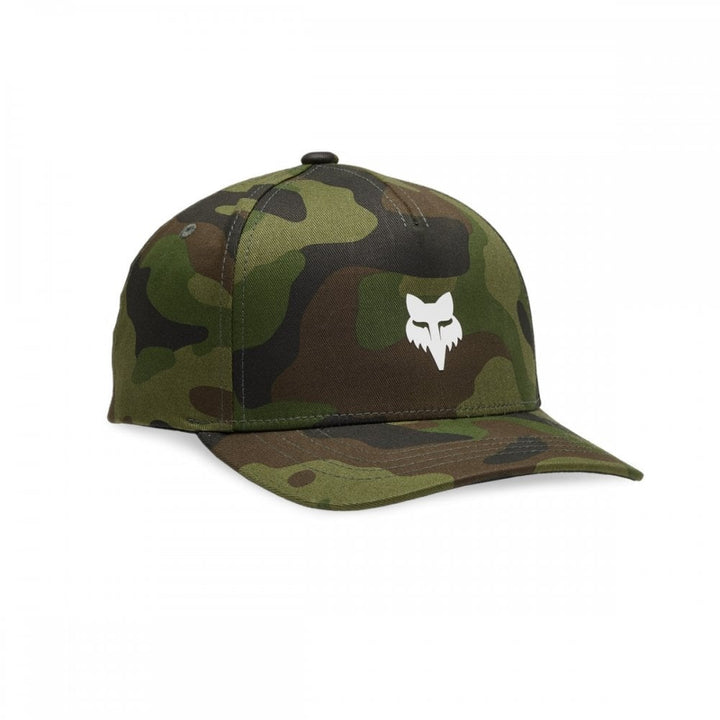 Fox Yth Fox Head Camo 110 Snapback Hat