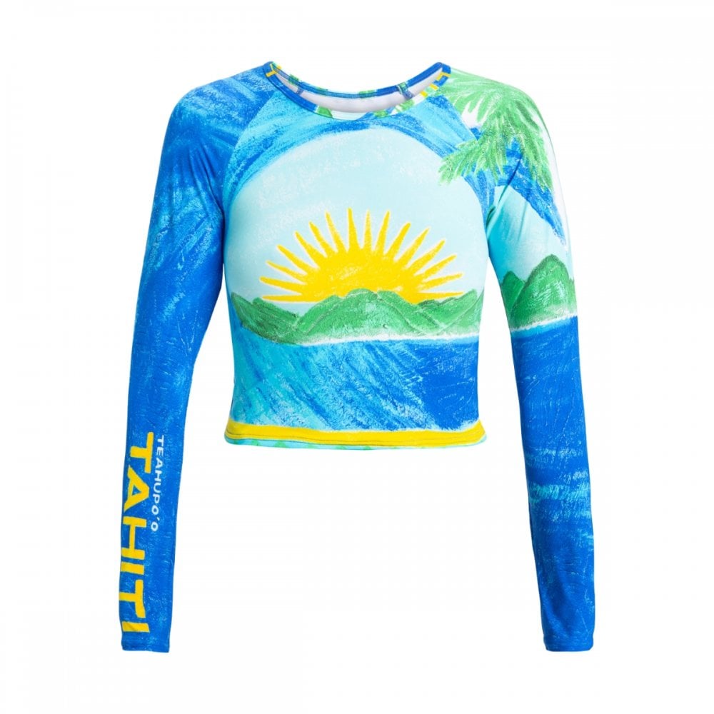 Roxy Atlas Crop Top Lycra Rashguard