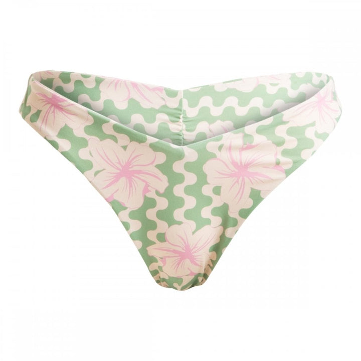 Roxy Hibiscus Daze Hl Cheeky Swimsuit