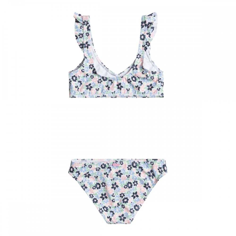 Roxy Dreamer Ruffle Bralette Set Swimsuit