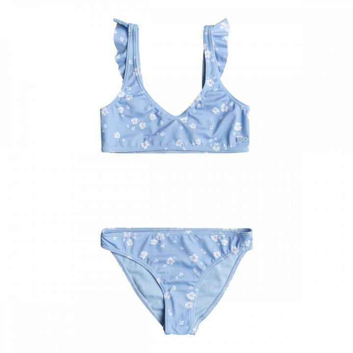 Roxy Dreamer Ruffle Bralette Set Swimsuit