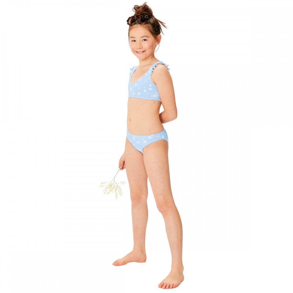 Roxy Dreamer Ruffle Bralette Set Swimsuit