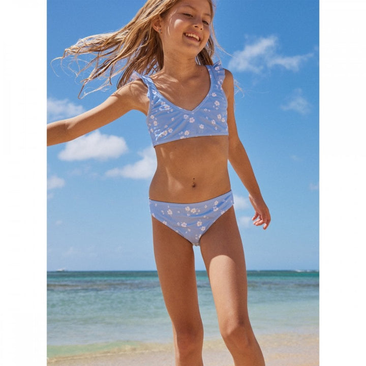 Roxy Dreamer Ruffle Bralette Set Swimsuit