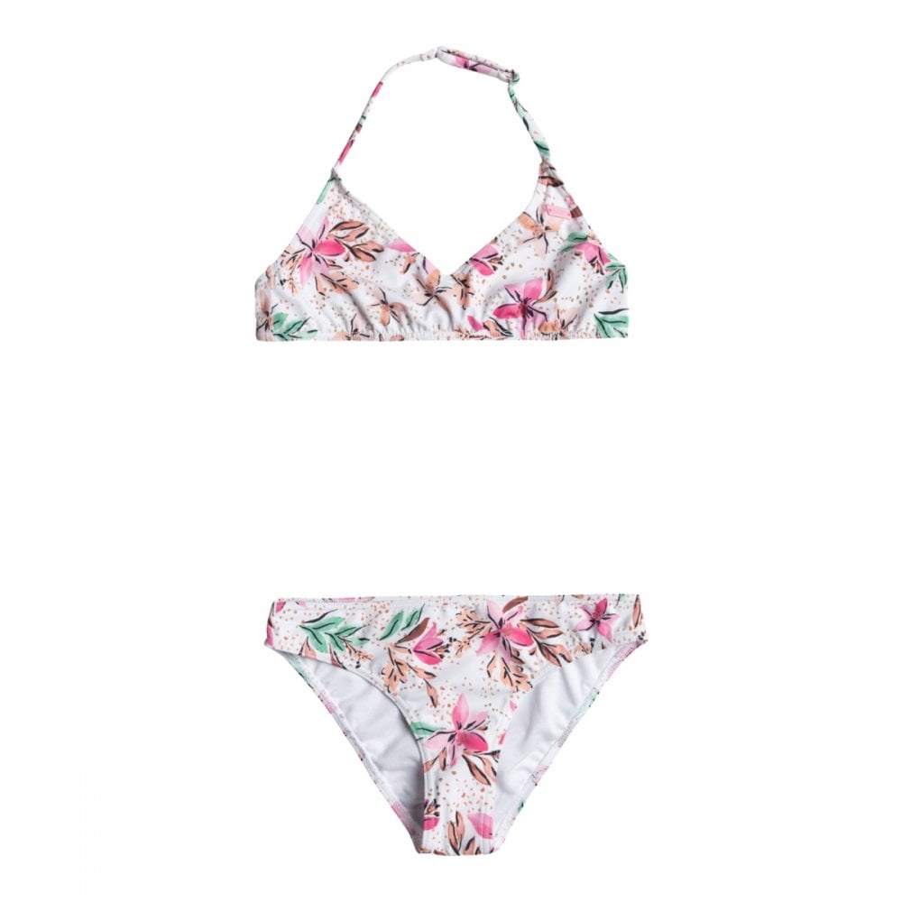 Roxy Happy Tropical Rg Tri Bra Set Swimsuit