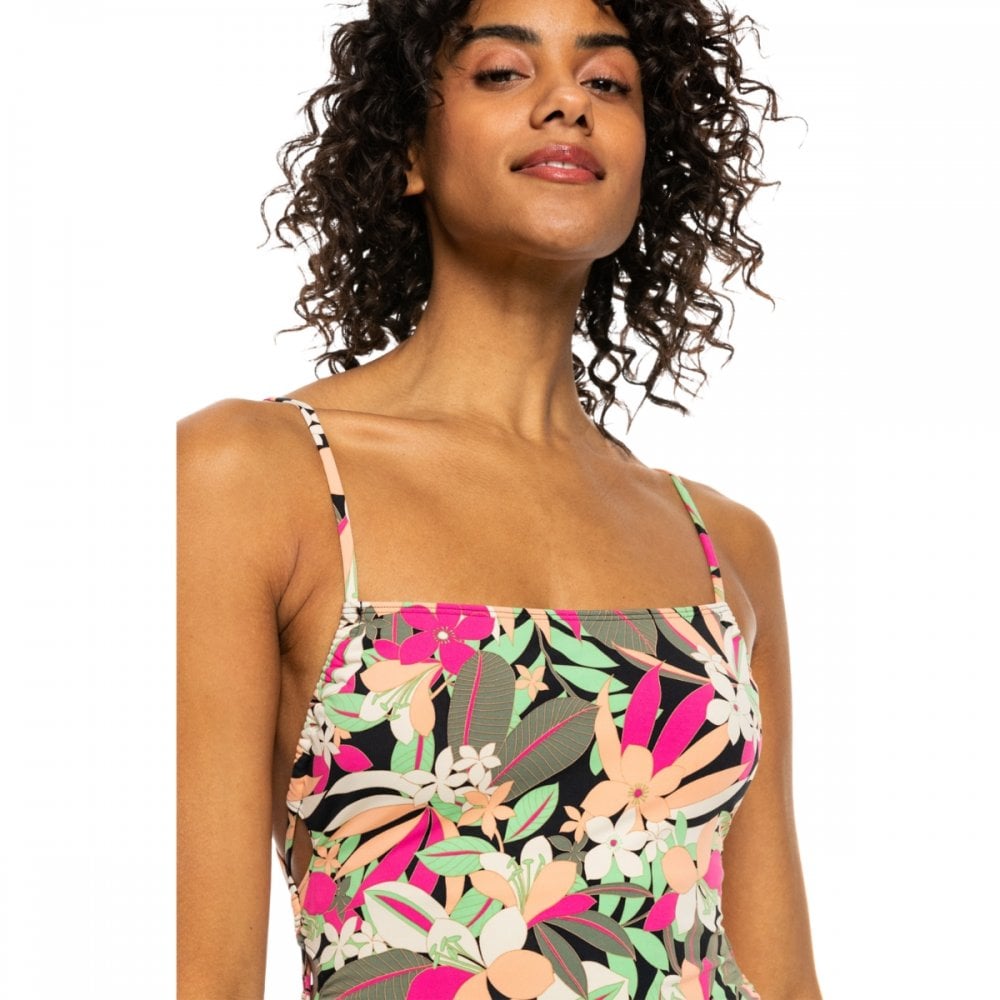 Roxy Pt Beach Classics Lace Up Op Swimsuit