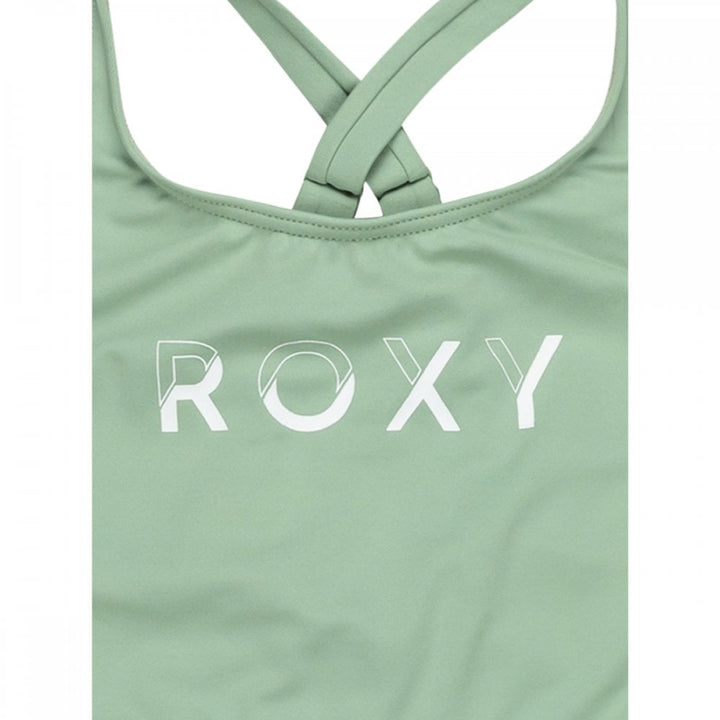 Roxy Solid Active Rg Crop Top Set Swimsuit