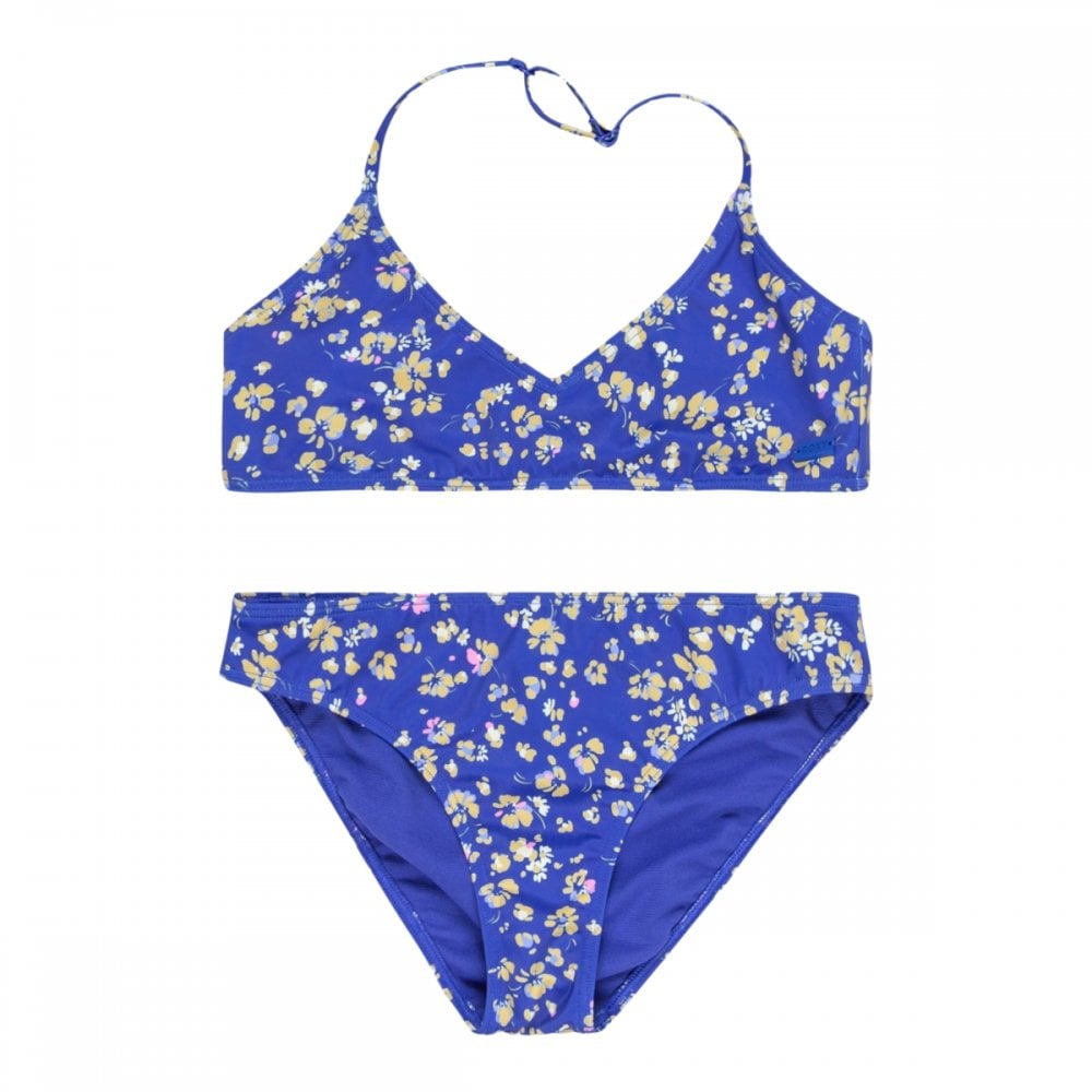 Roxy Shadow Floral Brasic Tri Set Swimsuit