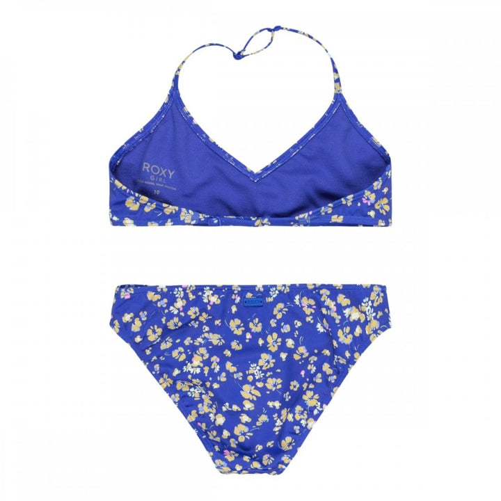 Roxy Shadow Floral Brasic Tri Set Swimsuit