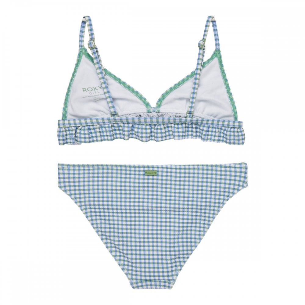 Roxy Gingham Rg Tri Set Swimsuit