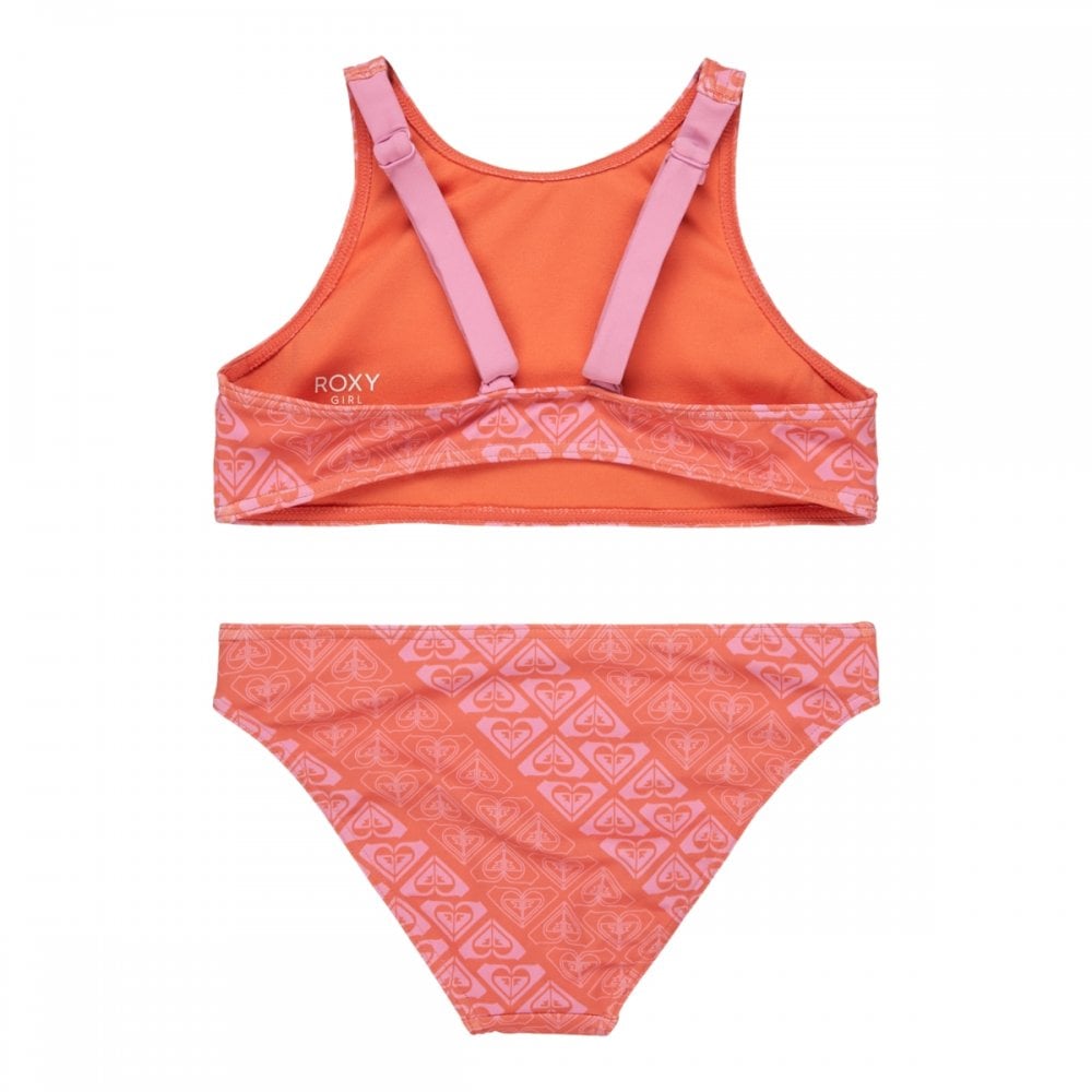Roxy Heart N Soul Crop Top Set Swimsuit