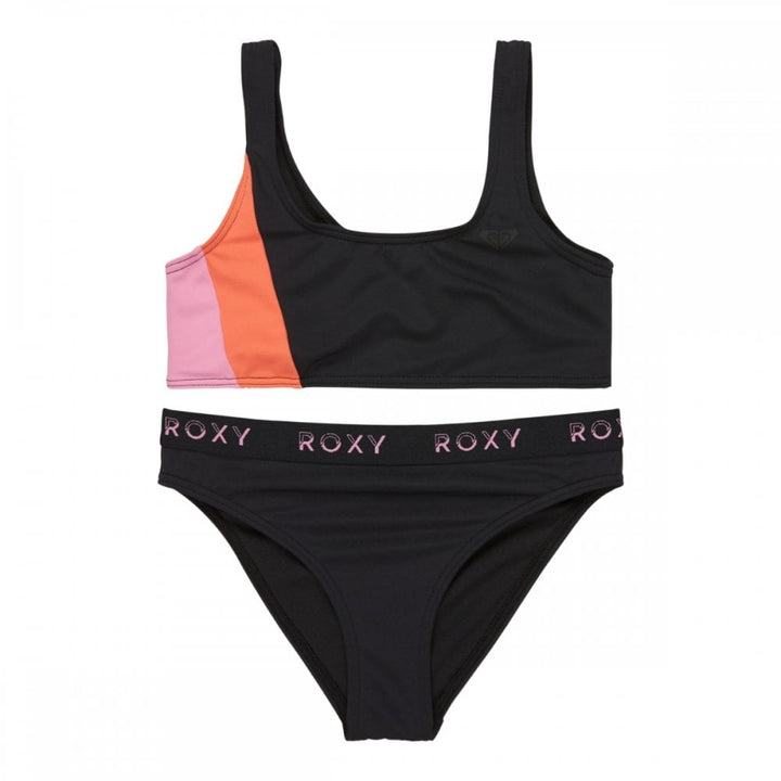 Roxy Colorblock Bralette Set Swimsuit