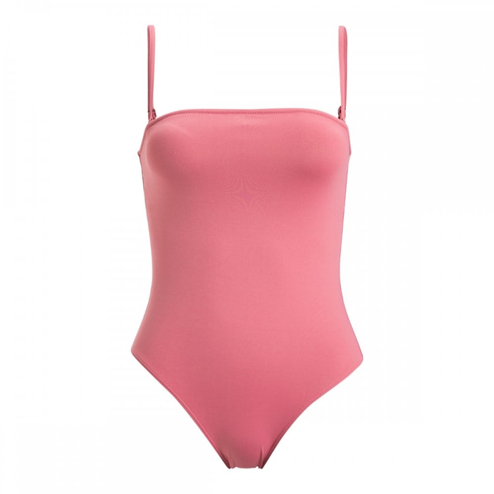 Roxy Sd Beach Classics Bandeau Op Swimsuit