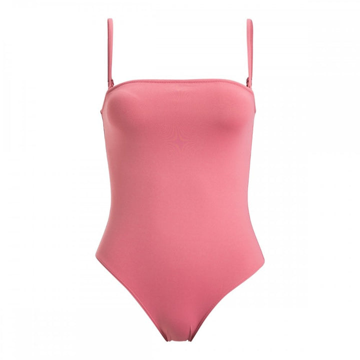 Roxy Sd Beach Classics Bandeau Op Swimsuit