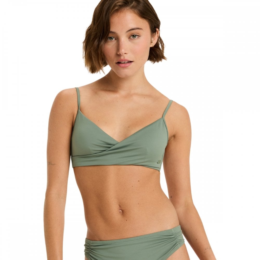 Roxy Beach Classics Wrap Bra Swimsuit