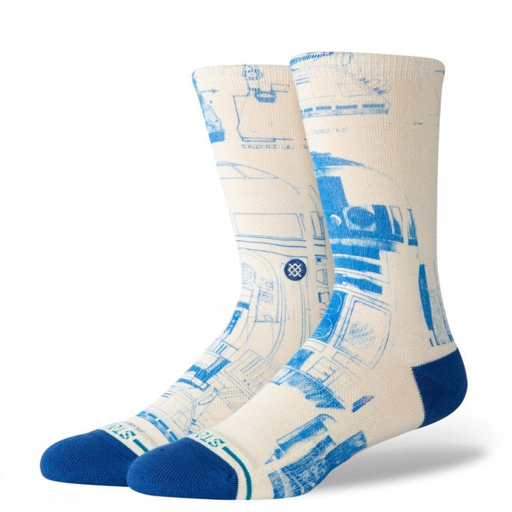 Stance R2 D2 Star Wars Crew Socks