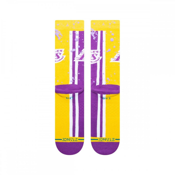Stance Overspray LA Lakers Socks