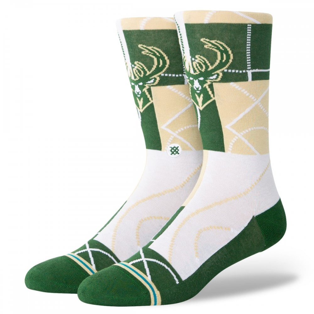 Stance Zone Milwaukee Bucks Socks