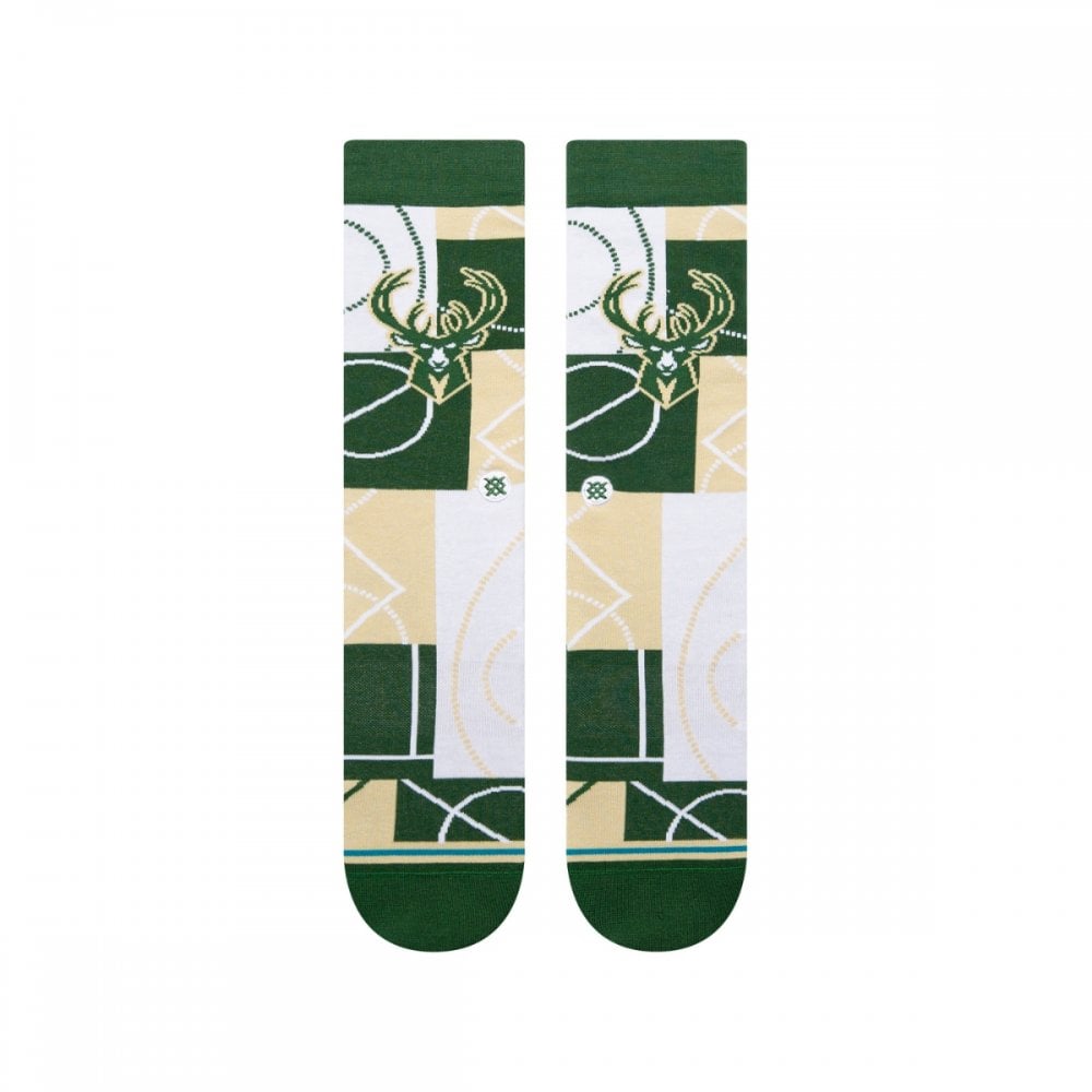 Stance Zone Milwaukee Bucks Socks