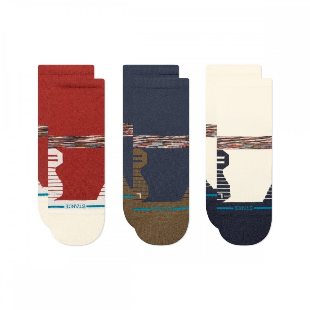 Stance Riveen Light Qtr 3 Pack Socks