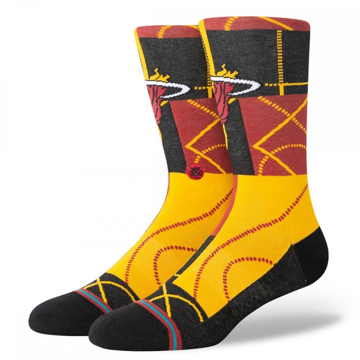 Stance Zone Miami Heat Socks