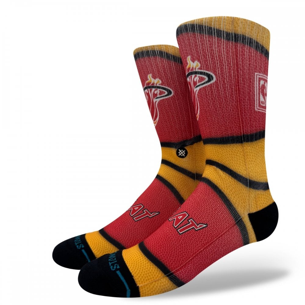 Stance Miami Heat Mini Ball HWC Socks