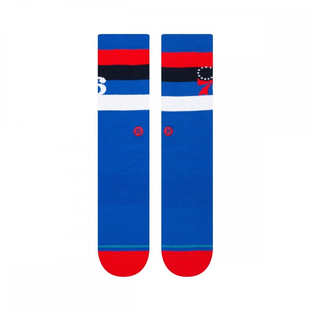 Stance Philadelphia 76ers St Crew Socks