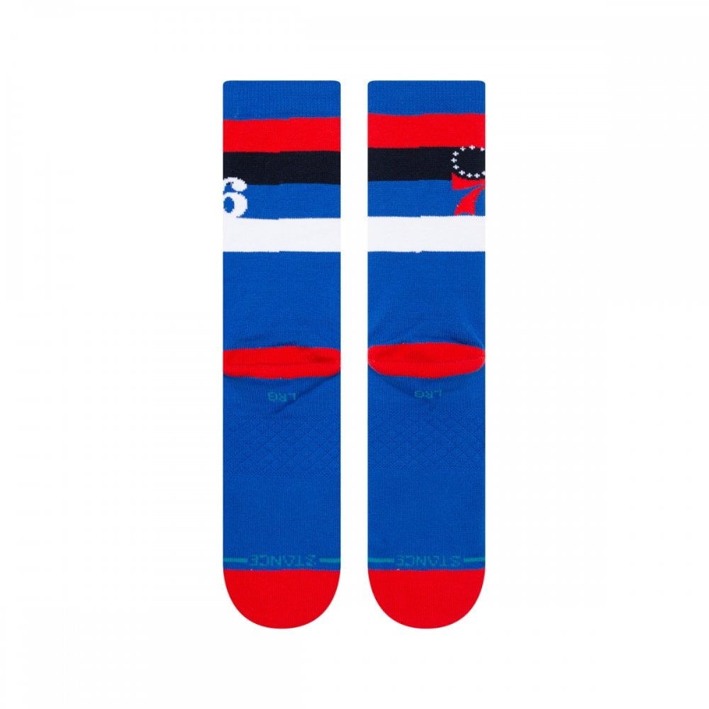 Stance Philadelphia 76ers St Crew Socks