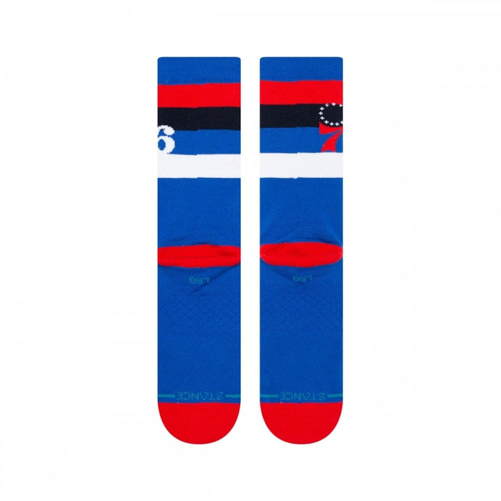 Stance Philadelphia 76ers St Crew Socks